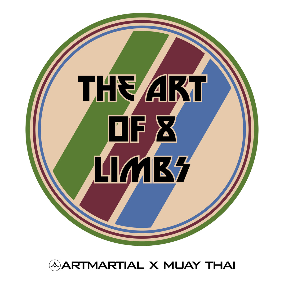 &#39;Art of 8 Limbs&#39; - Adult T Shirt