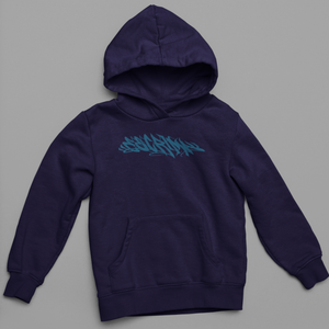 Escrima Tag with Star 'Teal' - Junior Hoody