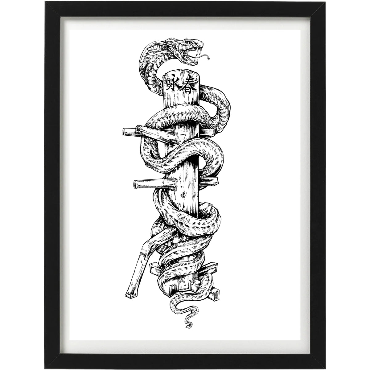 &#39;Snake &amp; Dummy&#39; - T Shirt